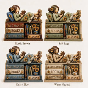 Personalized Book Lover Wooden Block, Custom Name Reading Girl Shelf Decor, Sunflower Bookish Gift, Library Desk Sign 2c3cd59d-86dd-40e8-af7d-bdef3f56fb82-fffr-1-.webp