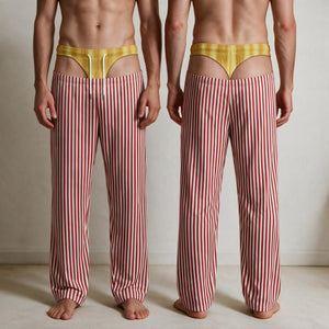 Custom Funny Plaid Pajama Pants for Men, Fake Butt & Underwear Illusion, Christmas Prank Gift 2c41d952-ca39-428b-b9d4-d5a5af9b2577-11.jpg