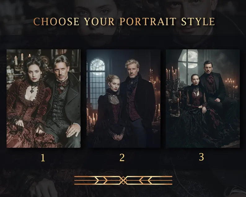 Custom Gothic Couple Portrait: Personalized Victorian Style Art 2c605825-07e0-4f4c-8e28-57e0f9735717-dfsdrtgr-9-.webp