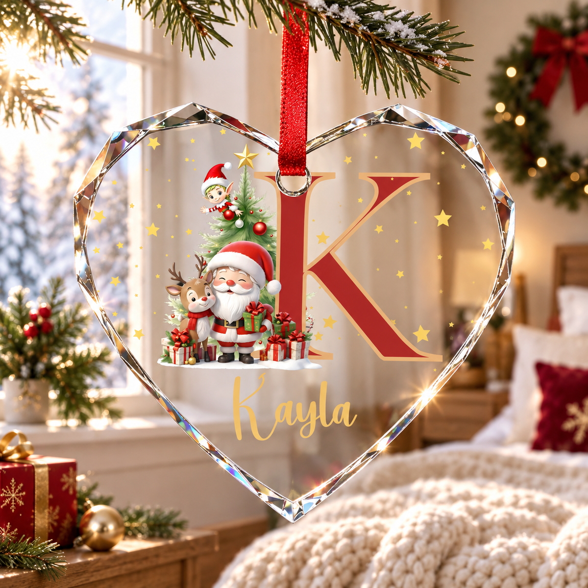 Custom Christmas Initial Ornament, Cute Santa Ornament, Personalized Christmas Tree Decor, Kids Name Ornament, 2026 Christmas Keepsake 2c630c50-93ed-4bea-94d8-eb86bf55d319-banner-4.png