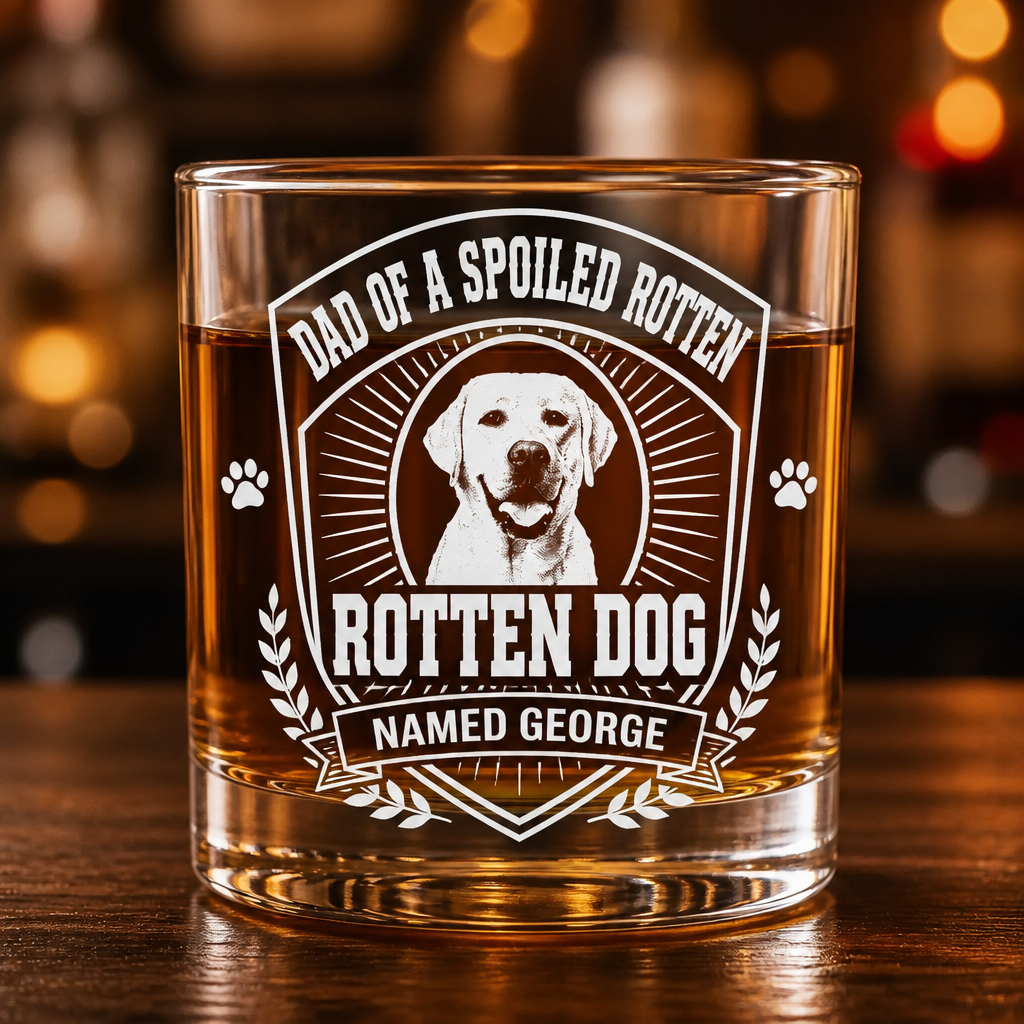 Rotten Dog Dad Whiskey Glass – Custom Pet Photo & Name - Personalized Whiskey Glass 2cab55a1-bd2a-427b-b389-fc0d219ab154.png