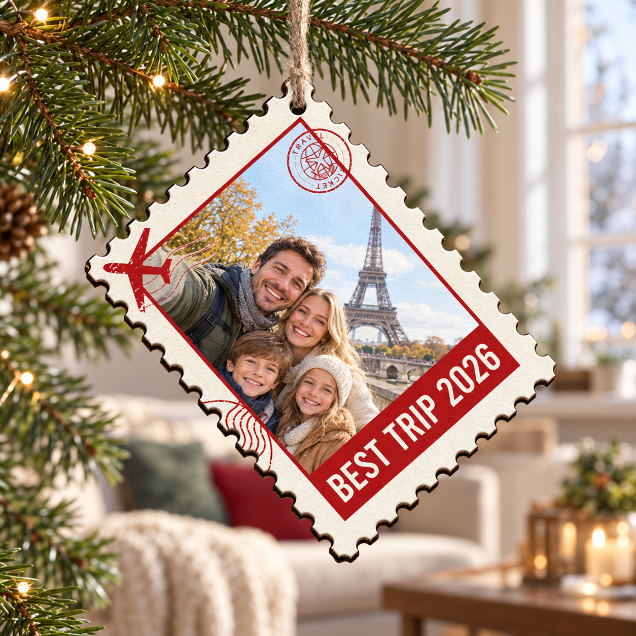 Postage Stamp Memories Family Photo - Personalized Ornament, Christmas Gift, Memorial Gift 2cb1062d-2504-4b91-995e-8afe1c9c8225--treo-g-gia-nh-Paris.png