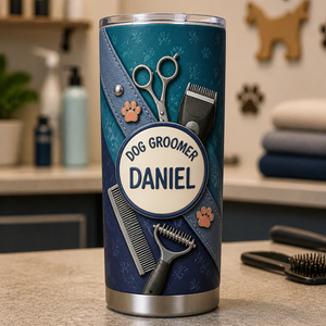 Dog Groomer Tool-Roll Badge Personalized Tumbler - Personalized Tumbler 2cc209b0-2c00-4035-9831-6ade0f6598e5.png
