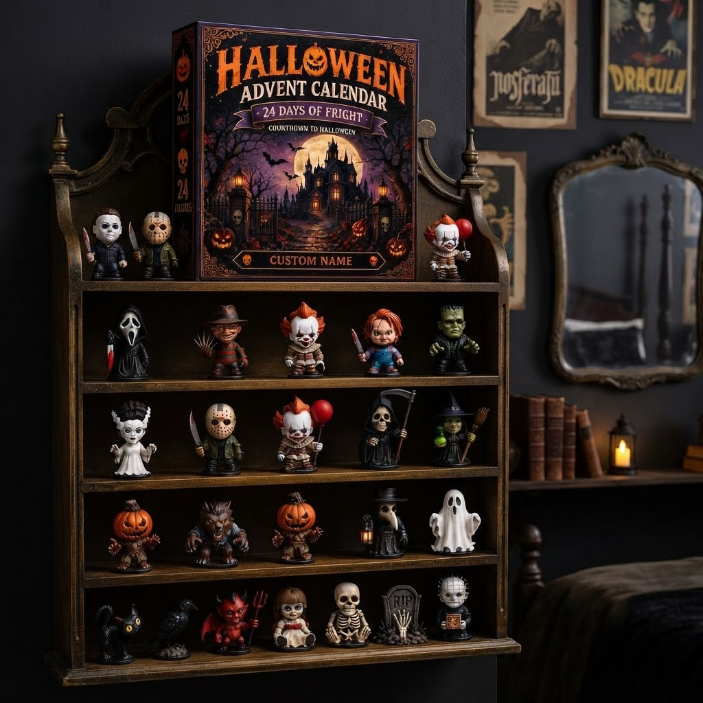 Personalized Halloween Advent Calendar, 24 Horror Mini Figures, Spooky Countdown Box, Gothic Halloween Gift, Custom Name Decor 2cd05e3a-de47-4683-aa76-03fcbe7618d9-sd.png