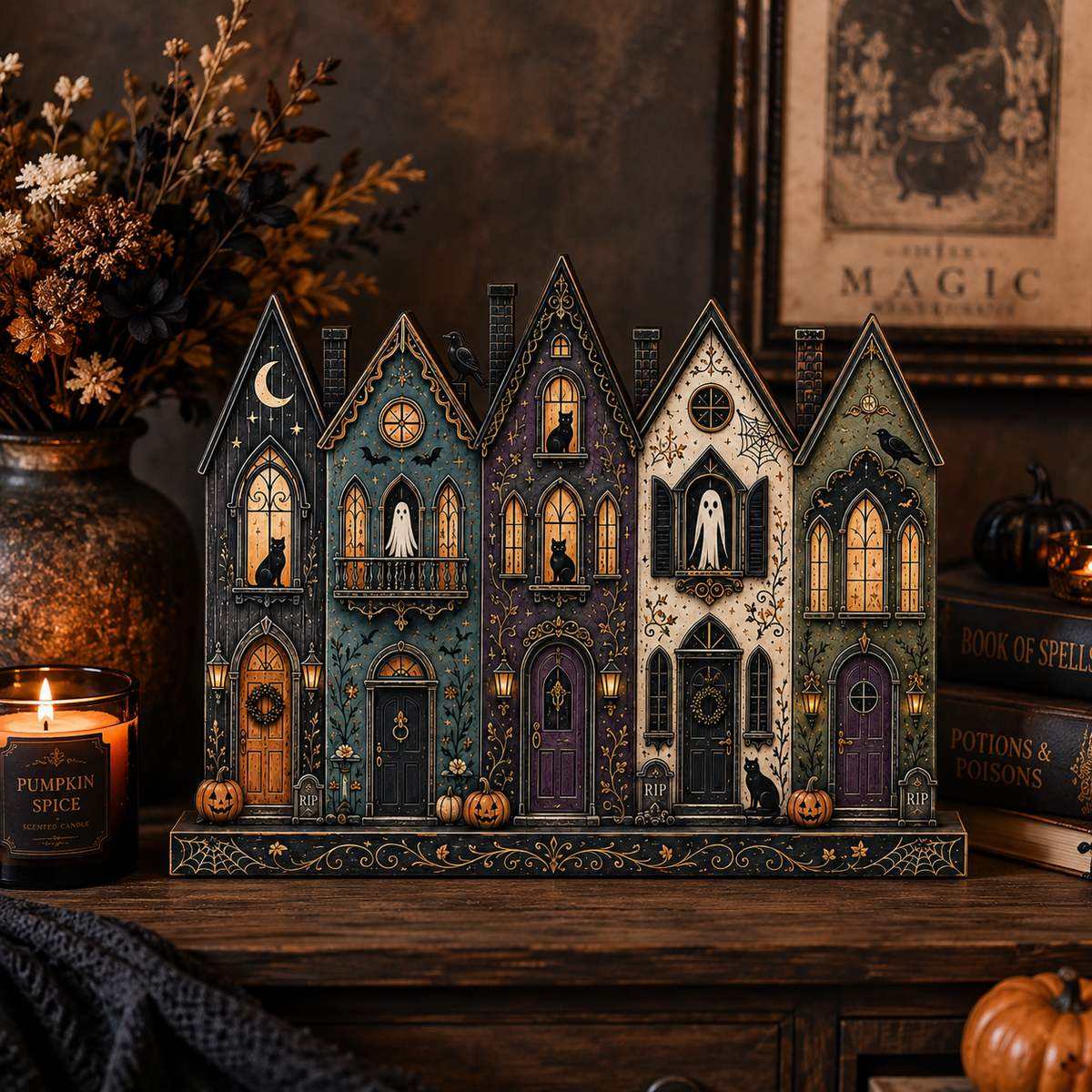 Halloween Haunted House Village Decor, Spooky Gothic House Display with Ghosts, Black Cats & Pumpkins 2cde0a2d-0d0a-47b7-a42f-51e91854c1eb-Image-Aug-12-2026-11_20_49-AM-2-.png