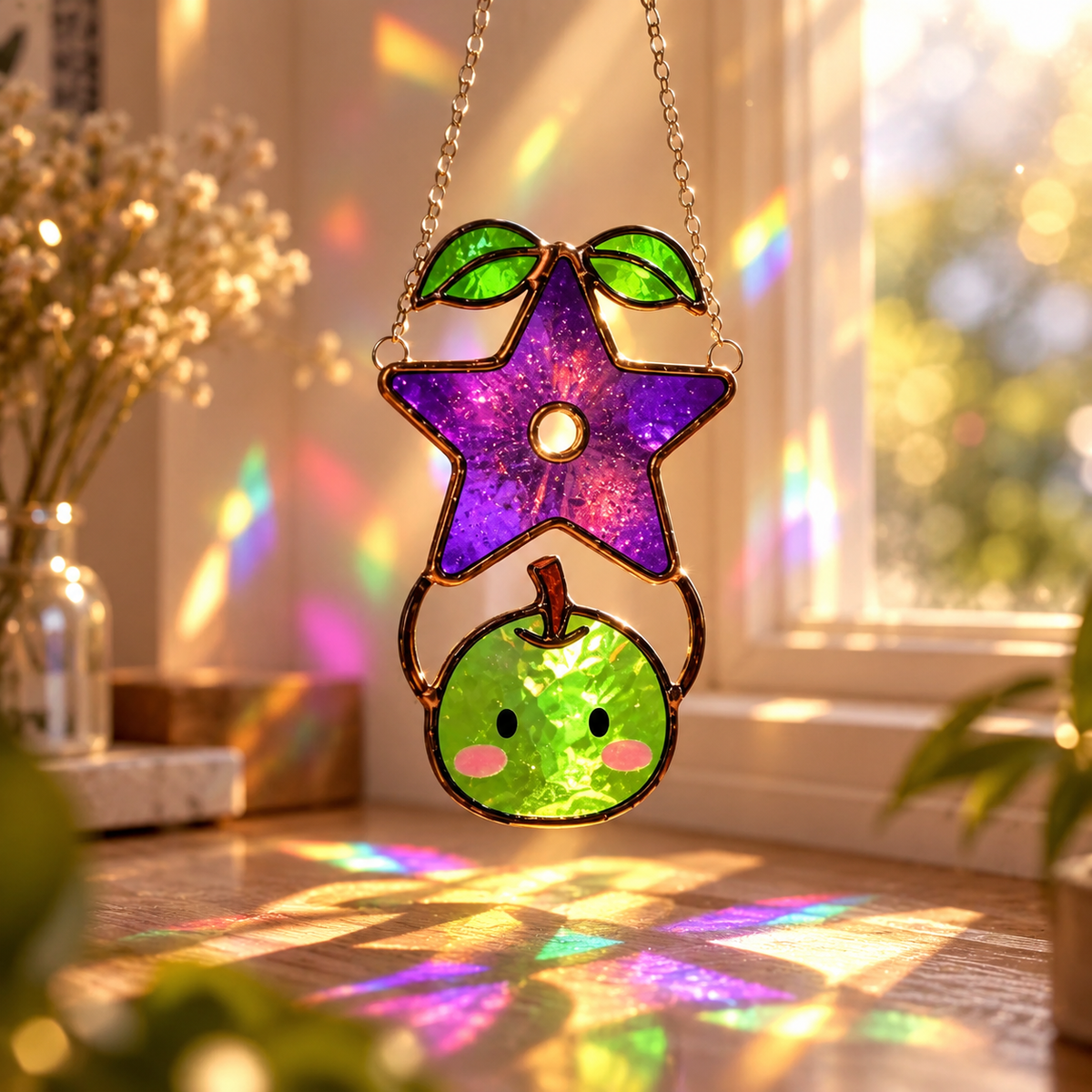 Stardew Valley Resin Suncatcher, Kawaii Window Hanging, Cute Junimo Decor, Unique Fruit Celestial Gift 2d2b00bc-0670-4c41-b3ea-a04276e1a5f3-d8108a17-65e2-40c1-bcf5-a0425e2c57f8.png