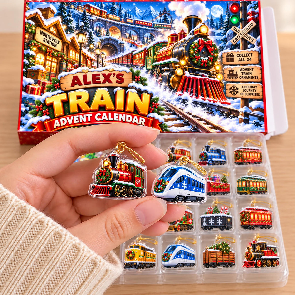 The North Pole Express Countdown - Personalized Christmas Advent Calendar 2d5f2278-e931-4e9d-b9e4-7cd99177f667-w5_a36e0492-270d-4e57-8101-fd55639f41ac.jpg