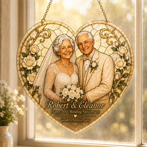 Personalized 50th Wedding Anniversary Faux Stained Glass Suncatcher, Custom Couple Photo Heart Ornament, Golden Anniversary Gift for Parents 2da044ca-c7fc-4d2f-81cf-216048a30a5a-Image-Aug-17-2026-10_11_56-AM-2-.png