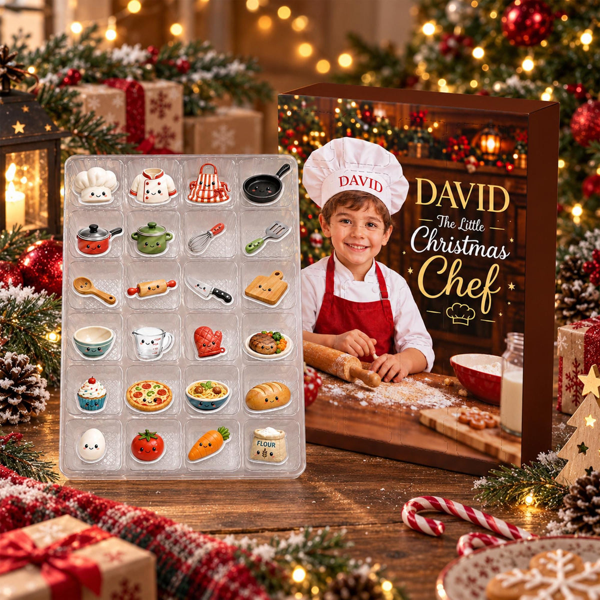 Personalized Christmas Chef Advent Calendar: 24-Day Blind Box Charms, Custom Name 2da2802a-5fe5-4621-b768-9946ab2dd666-il_fullxfull.8546330639_j8m1.jpg
