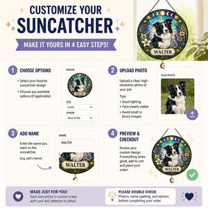 Custom Stained-Glass Pet Suncatcher – Photo-to-Art with Name - Personalized 1 Layered Suncatcher with Charm 2dad0b38-ce89-4dda-a446-314bc12e9a68.jpg