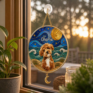 Custom Pet Portrait Night-Sky Mosaic Phone Case - Personalized 1 Layered Suncatcher with Charm 2dae6b92-a77a-4679-812d-7c050107a302.jpg
