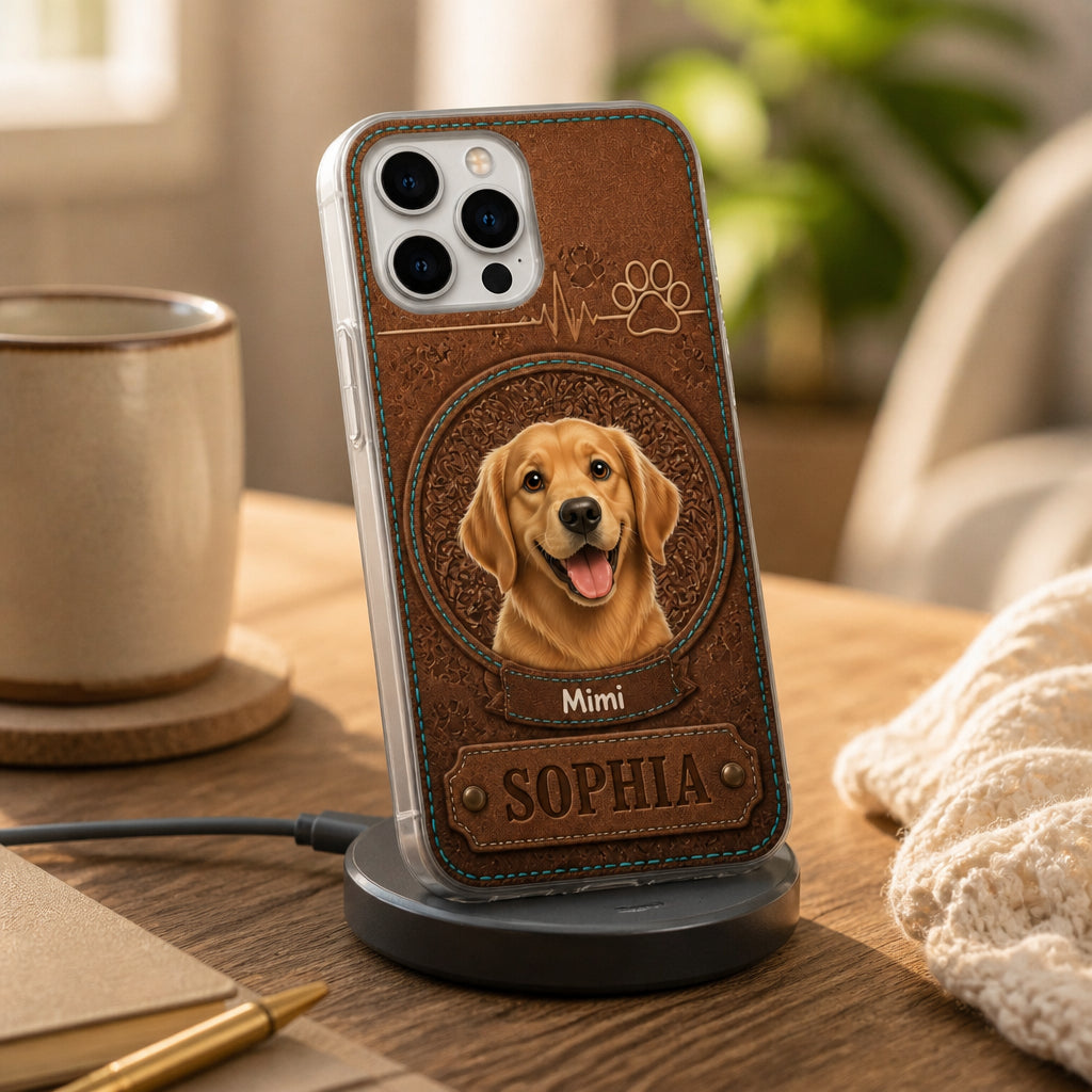 Leather-Style Pawbeat Pet Portrait Phone Case - Personalized Phonecase 2dc7544f-c123-4452-b886-14abc0e794e9.jpg