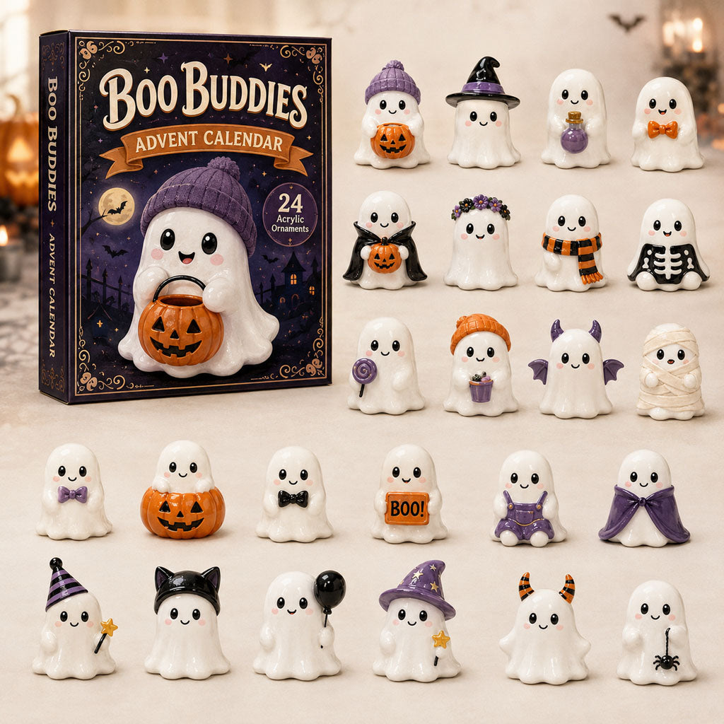 Boo Buddies Advent Calendar 2026 - 24-Day Festive Countdown, Acrylic Charms Blind Box - Gift For Cute Collectors 2de7925b-f28f-4488-b2c5-50c0f6332ea1-boo.jpg