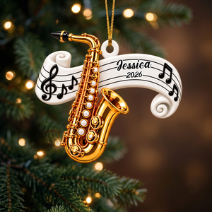 Classic Music Instrument Gift For Band Student, Music Teacher - Personalized Real 3D Ornament 2def7fd0-6989-45b8-a481-4ae96be562a2-2.png
