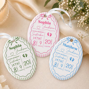 Custom Striped New Baby Ornament: Baby Birth Stats Ceramic Ornament, Christmas Newborn Keepsake, Baby Shower Gift, New Parents Gift 2df85f5f-34d5-4f52-8be9-a679ae879fff-gfhghfghfghfhfrtyrty-3-.jpg