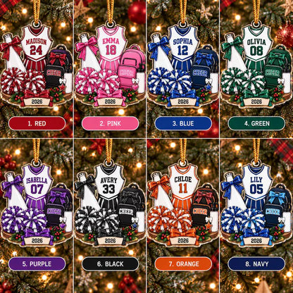 Personalized Cheerleader Uniform Christmas Ornament, Custom Cheer Megaphone Poms Acrylic Xmas Decor, Cheerleading Player Keepsake Gift 2df9824e-2432-459b-96ef-e7685a4bf6d6-ghgh-13-.webp