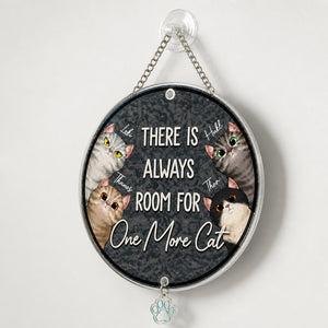 There Is Always Room For One More Cat – Personalized Doormat with 4 Cat Portraits - Personalized 1 Layered Suncatcher with Charm 2e23f247-719f-4eaf-9f55-1653d84ae755.jpg