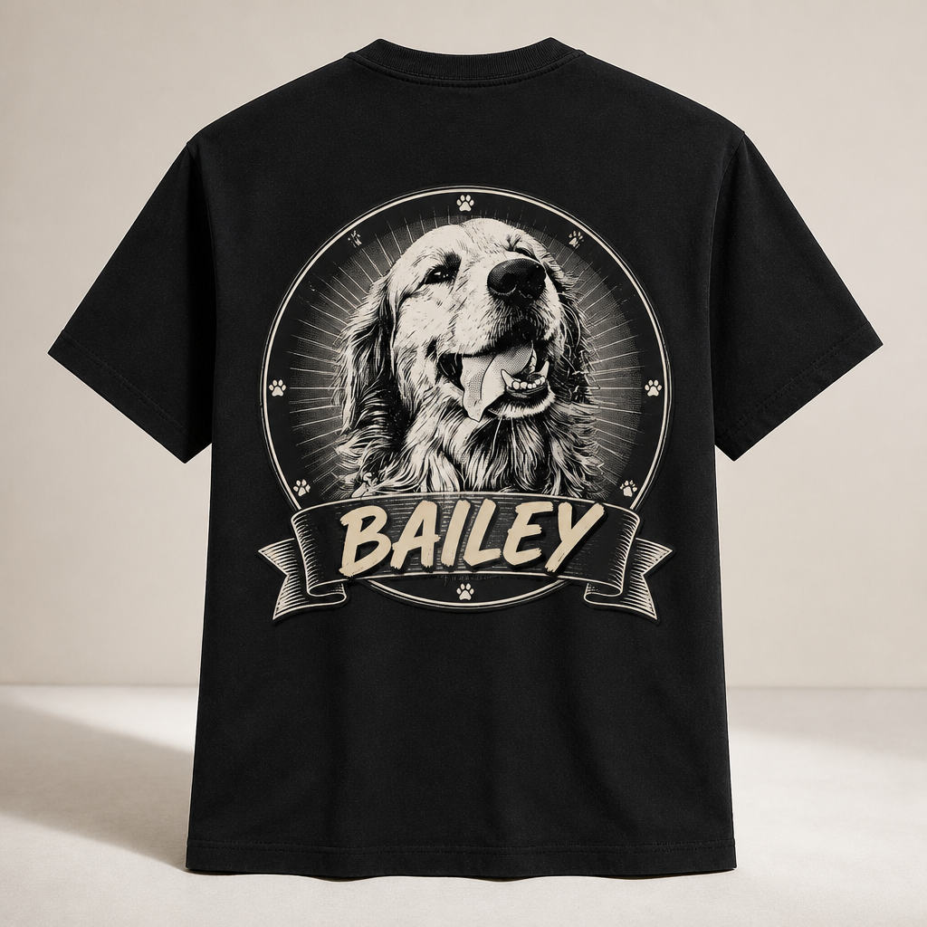Custom Pet Portrait Name Tee — Engraved-Style Back Print - Personalized T-shirt 2e2c406f-6bfd-4def-a32c-0b2a6dfebcbb.png