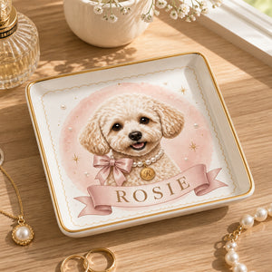 Custom Pet Portrait Jewelry Tray – Photo-to-Art with Name - Personalized Jewelry Plate 2e361aab-31c6-489c-95e5-ca69b0027612.jpg