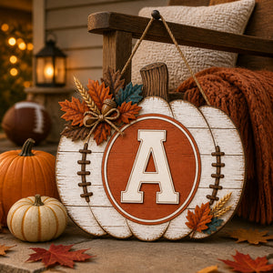 Fall Football Pumpkin Monogram Wood Sign - Personalized Wood Sign 2e36c9ea-80fa-4f54-b10c-9fa37606e903.jpg