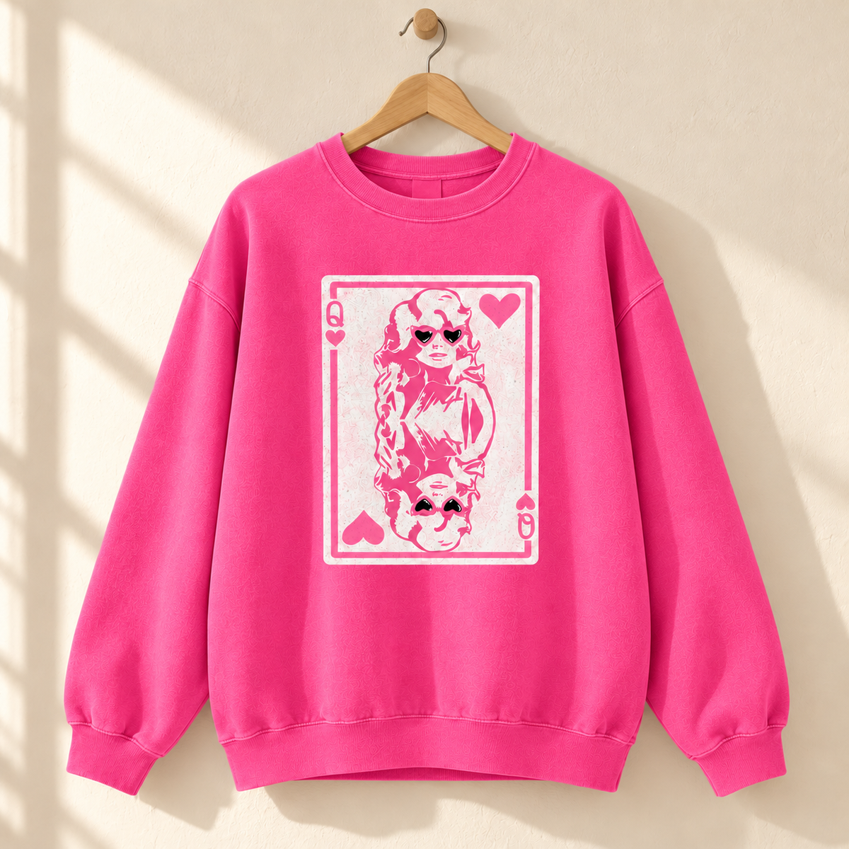 Queen of Hearts Comfort Colors Sweatshirt, Cute Valentine’s Day Crewneck for Women, Trendy Valentine Pullover, Gift for Her 2e43befa-419e-4a2e-b2b7-802f566652cc--o-n-h-ng-neon-Queen-of-Hearts-6.png