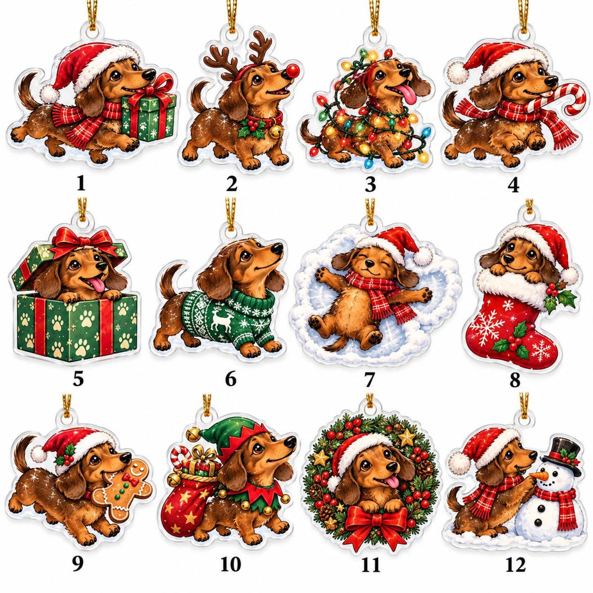 Dachshund Christmas Advent Calendar, 24 Acrylic Ornaments, 2026 Holiday Countdown 2e4f8176-ee68-47eb-9dad-ed20d7d06e98-il_1588xN.8595680184_c5wk.jpg