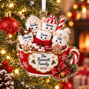 Personalized Family Christmas Ornament, Hot Cocoa Marshmallow Keepsake, Custom Name GIFT 2026, Holiday Tree Decor, Family Gift for Parents 2e612f7c-11dd-4d08-b00f-df1fcc39f5c1-BN-5-.png