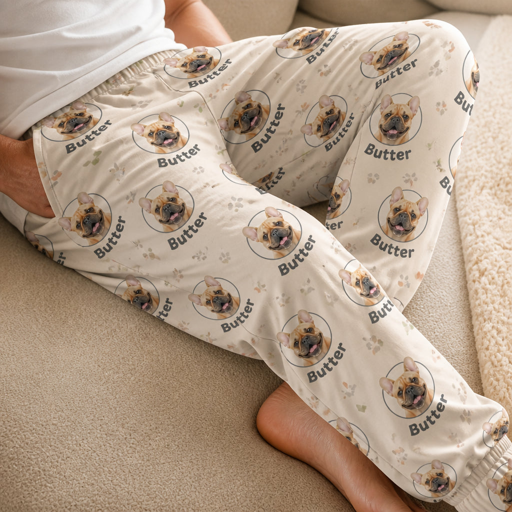 Custom Pet Face + Name Pattern Sweatpants - Personalized Sweatpants 2e72b9c4-d9e8-452c-843b-0e1e323ee528.jpg