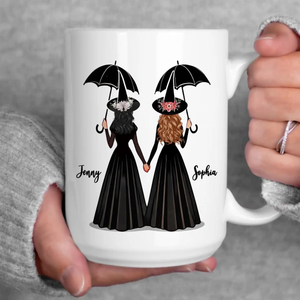 Best Friend Women Custom Magic Coffee Mug – Personalized Name Mug with Quote – Witchy Gift for Book Lovers, Halloween Coffee Cup Besties 2e73a4ba-c686-42fc-b2fa-45f0d14110f0-4.png