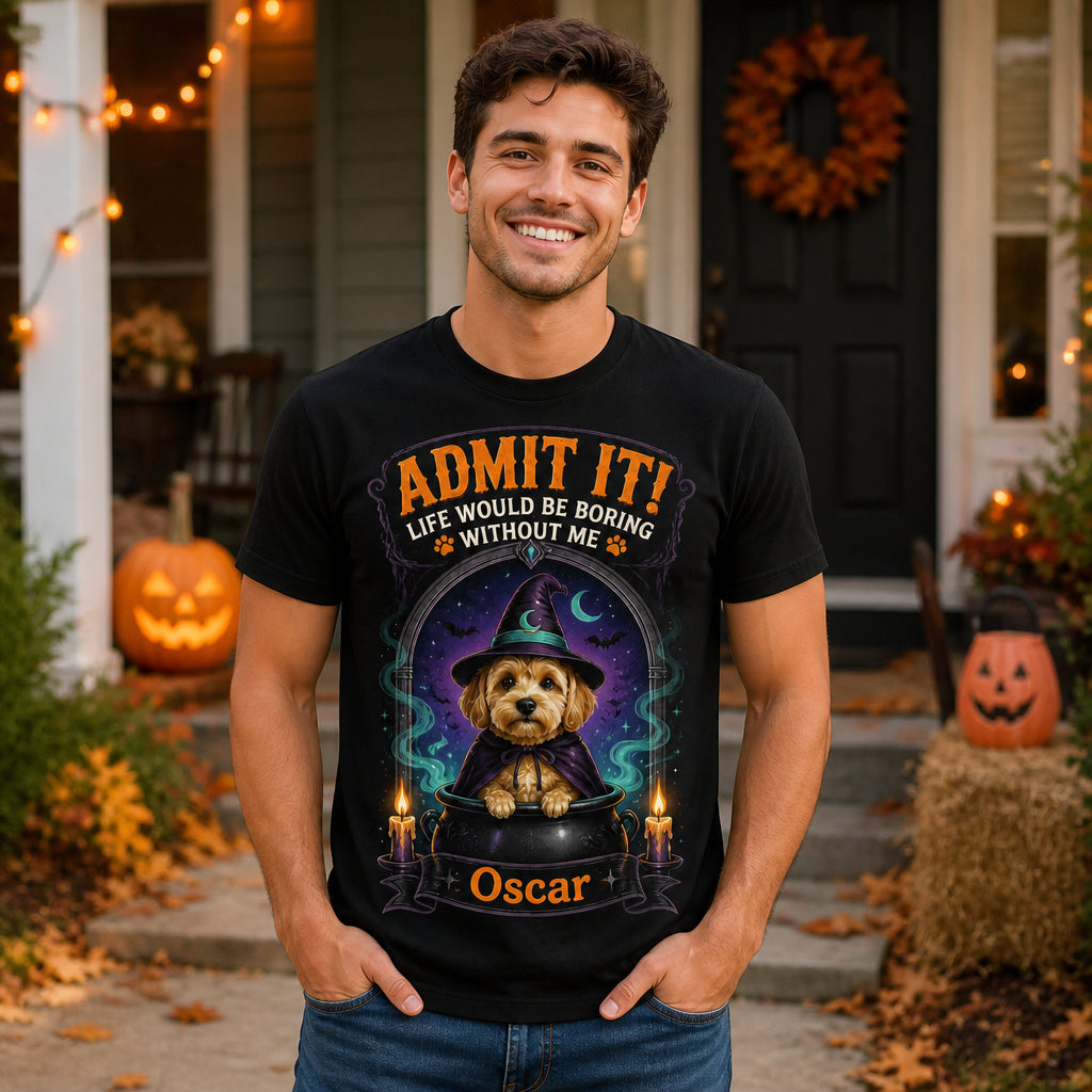 Admit It – Personalized Pet Halloween Tee (Photo + Name) - Personalized T-shirt 2e7548bf-272a-4162-ba80-1dbb0a7dc68d.jpg