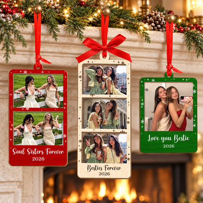 Personalized Photo Strip Ornament, Custom Best Friend Portrait Christmas Gift, Friendship Photo Frame, Besties Ornament, Best Friend Gifts 2e9c0028-2412-411a-a2e1-4bf642729f07-banner-2.png