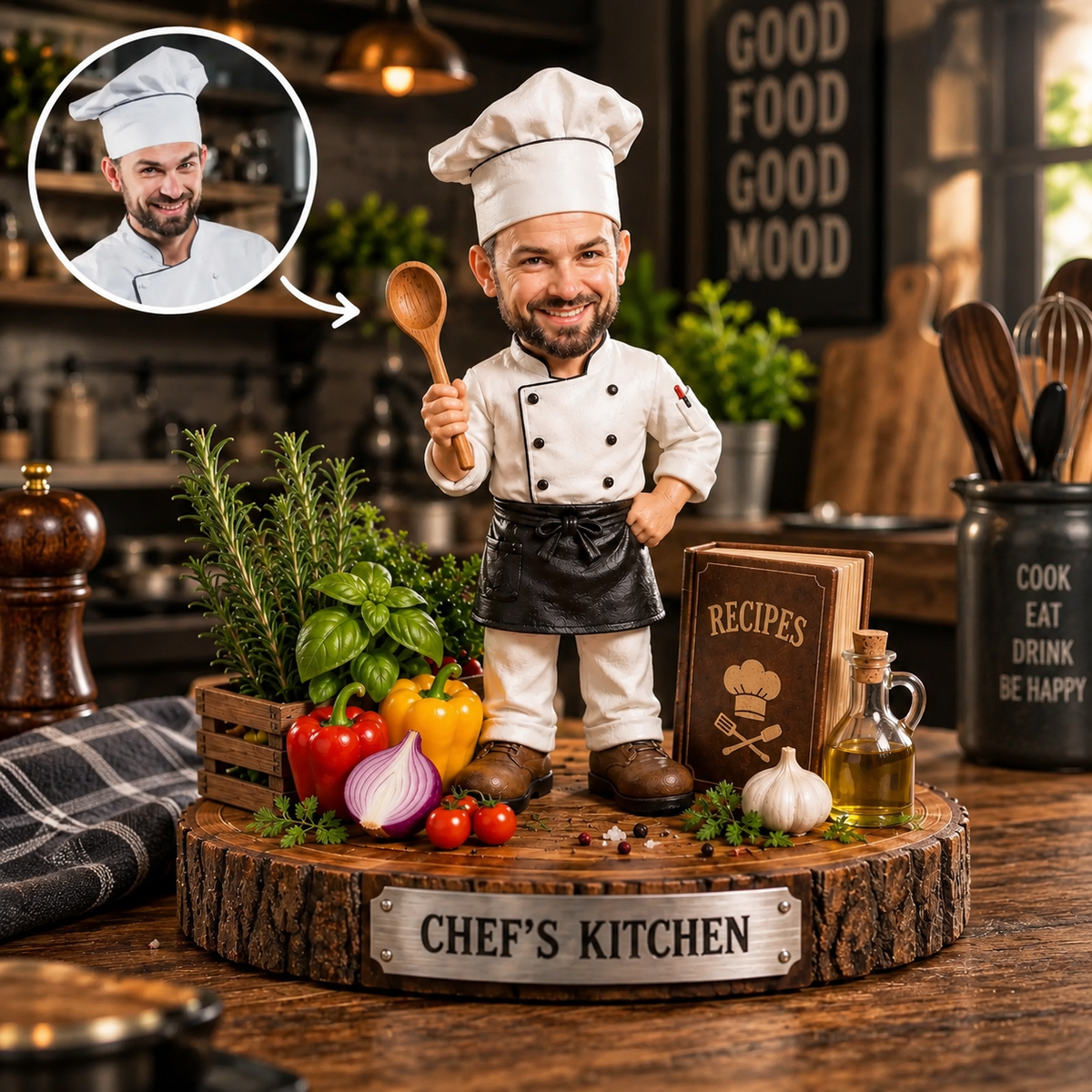 2D Printed Custom Chef Wooden Block, Personalized Chef’s Kitchen Wooden Block, Cooking Lover Gift For Hims, Rustic Kitchen Decor 2ea366c9-e45e-4609-b5a5-5a03ae36fcb4-kkk.png