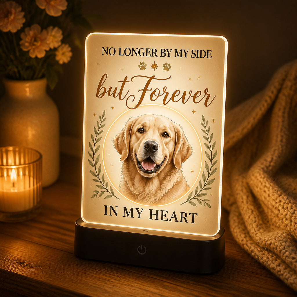 Pet Memorial Acrylic Night Light — No Longer By My Side - Personalized Acrylic Night Light 2eae1b84-9e13-4084-aef6-e23a4a5fc6b5.jpg