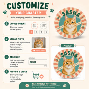 Custom Pet Portrait Coaster — Photo to Art with Name - Personalized Custom Ceramic Coasters 2eb6cb49-dc73-447c-aa39-10d41ba9eec8.jpg