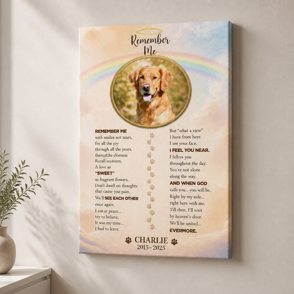 Pet Memorial Canvas – Remember Me Poem with Photo, Name & Years - Personalized Canvas 2eb6ee1d-b661-4548-90da-3e0f996e8d01.jpg
