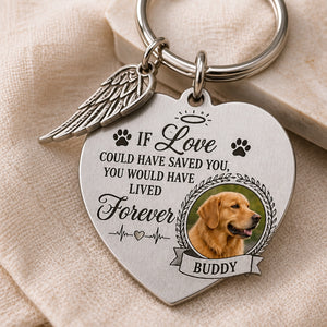Pet Memorial Photo Heart Keychain – If Love Could Have Saved You - Personalized Photo Charm Keychain 2eee06cf-aa88-4796-a4b7-99b3048099c1.jpg