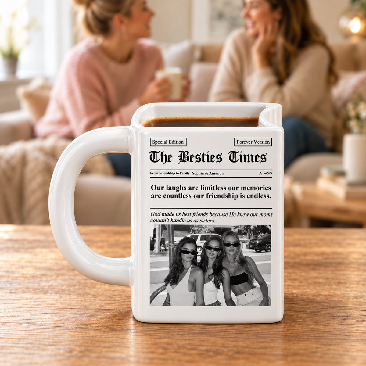 Friendship Newspaper Custom Photo Best Friend Keepsake - Personalized Book Shaped Mug - Christmas Gifts 2f0af99e-e4d2-4531-bdbc-1c957a2ba175-banner-2.jpg