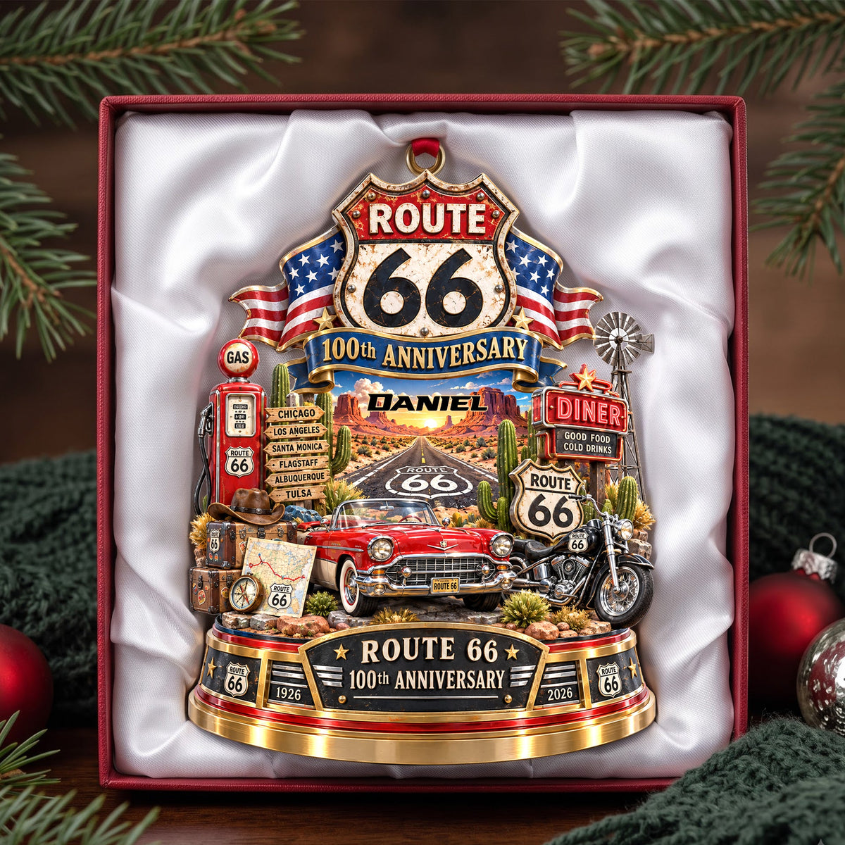 100th Anniversary Christmas 2D Acrylic Ornament - Personalized Unique Gifts For Speed Lovers 2f0e5472-2574-4ed6-8a5f-0613b5997312-lop4.jpg