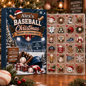Custom Name Baseball Advent Calendar 2026, Christmas Countdown Box, 24 Baseball Charms, Personalized Holiday Keepsake, Baseball Player Gift 2f129d94-6357-4b2c-b8ee-18390da3521d-il_1588xN.8610440089_8nh1.jpg