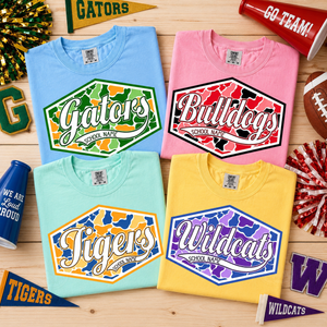Custom School Spirit Shirt With Personalized Mascot, Spirit Pennant Tee, Floral Varsity Letters, School mascot 2f17011c-f7e5-4014-89e2-ba4b75146152-banner-3.png