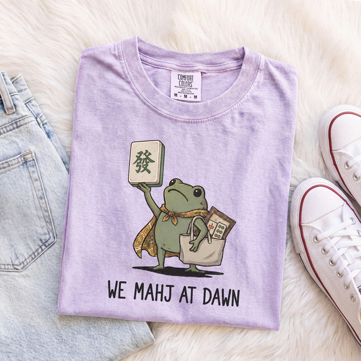 Comfort Colors We Mahj At Dawn Mahjong Shirt, Mahjong Tee, Gift For Mahjong Lover, Funny Game Night T-Shirt, Funny Mahjong Gift, 2f1ac643-4e52-4058-82b1-c158a016bed4-4.jpg