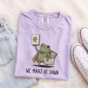 Comfort Colors We Mahj At Dawn Mahjong Shirt, Mahjong Tee, Gift For Mahjong Lover, Funny Game Night T-Shirt, Funny Mahjong Gift, 2f1ac643-4e52-4058-82b1-c158a016bed4-4.jpg