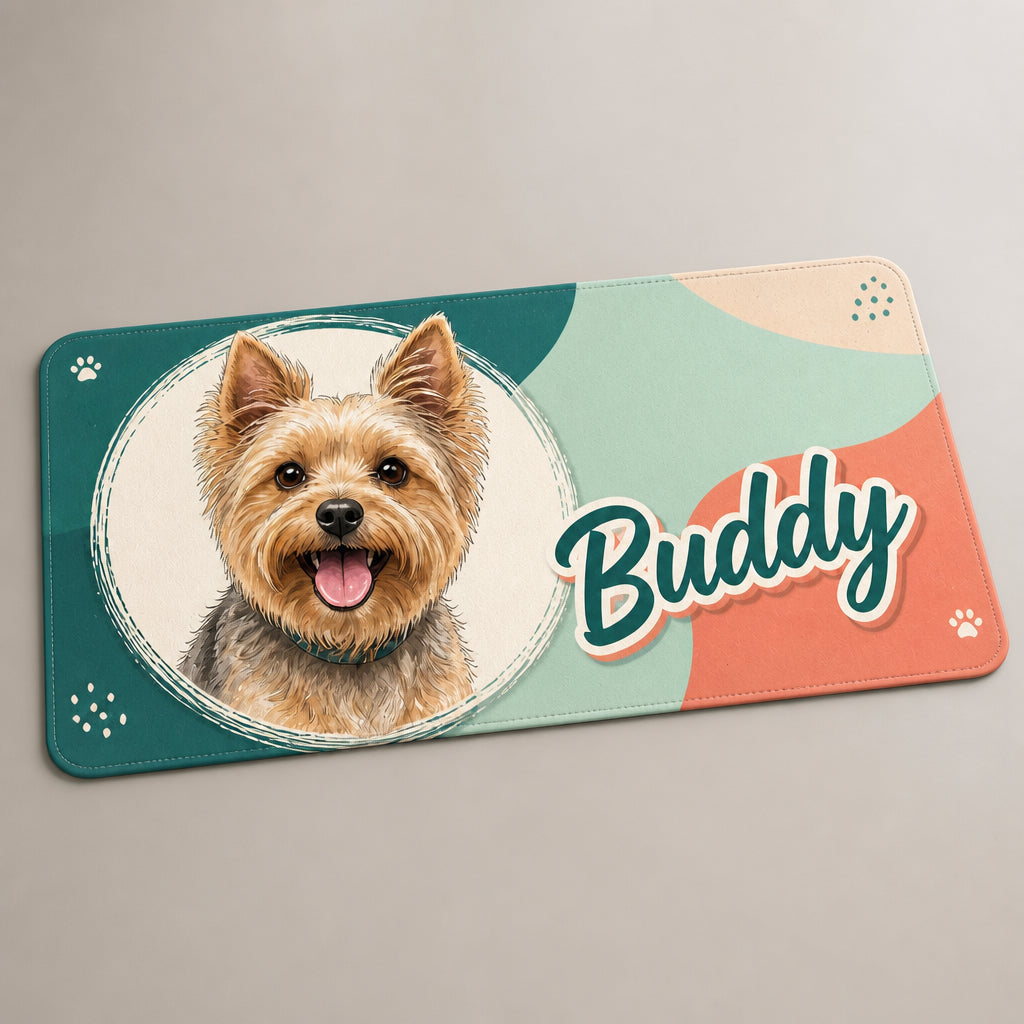 Custom Pet Portrait Desk Mat – Photo to Art + Name - Personalized Leather Deskmat 2f30f5be-2e08-4cbb-8500-0cbf438de451.jpg