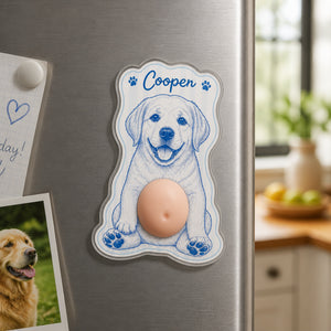 Custom Pet Portrait Fridge Magnet – Line-Art Name & Color - Personalized Acrylic Refrigerator Magnet - Soft Rubber Belly 2f525a5d-1615-4bcd-953f-ee752aaa1f60.jpg