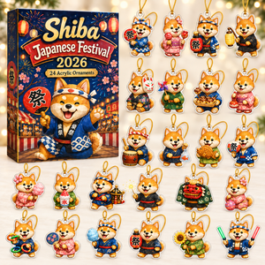 Shiba Japanese Festival Advent Calendar 2026 - 24-Day Festive Countdown, Acrylic Charms Blind Box - Gift For Shiba Inu Lovers 2f590cd1-f7b8-4275-876b-661f5946c135-shiba-festival-box-charms.png