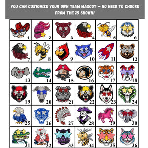 Custom Mascot School Shirt, School Mascot Spirit Shirt, Back To School Shirt, Personalize mascot, Striped Pennants Flag, Girly Mascot Shirt 2f778612-f9fe-429c-86cc-4decbbe852b2-2.jpg