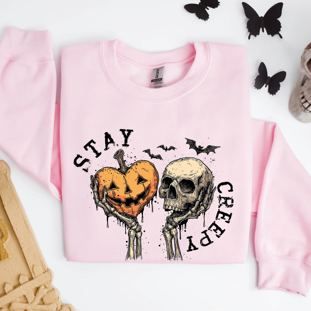 Creepy Sweatshirt, Womens Halloween Sweatshirt, Cute Skeleton Hands Tee, Funny Halloween Outfit, Skull Tee, Spooky Season Shirt 2f9d4780-00fd-4263-86de-796d49d732b8-5.png