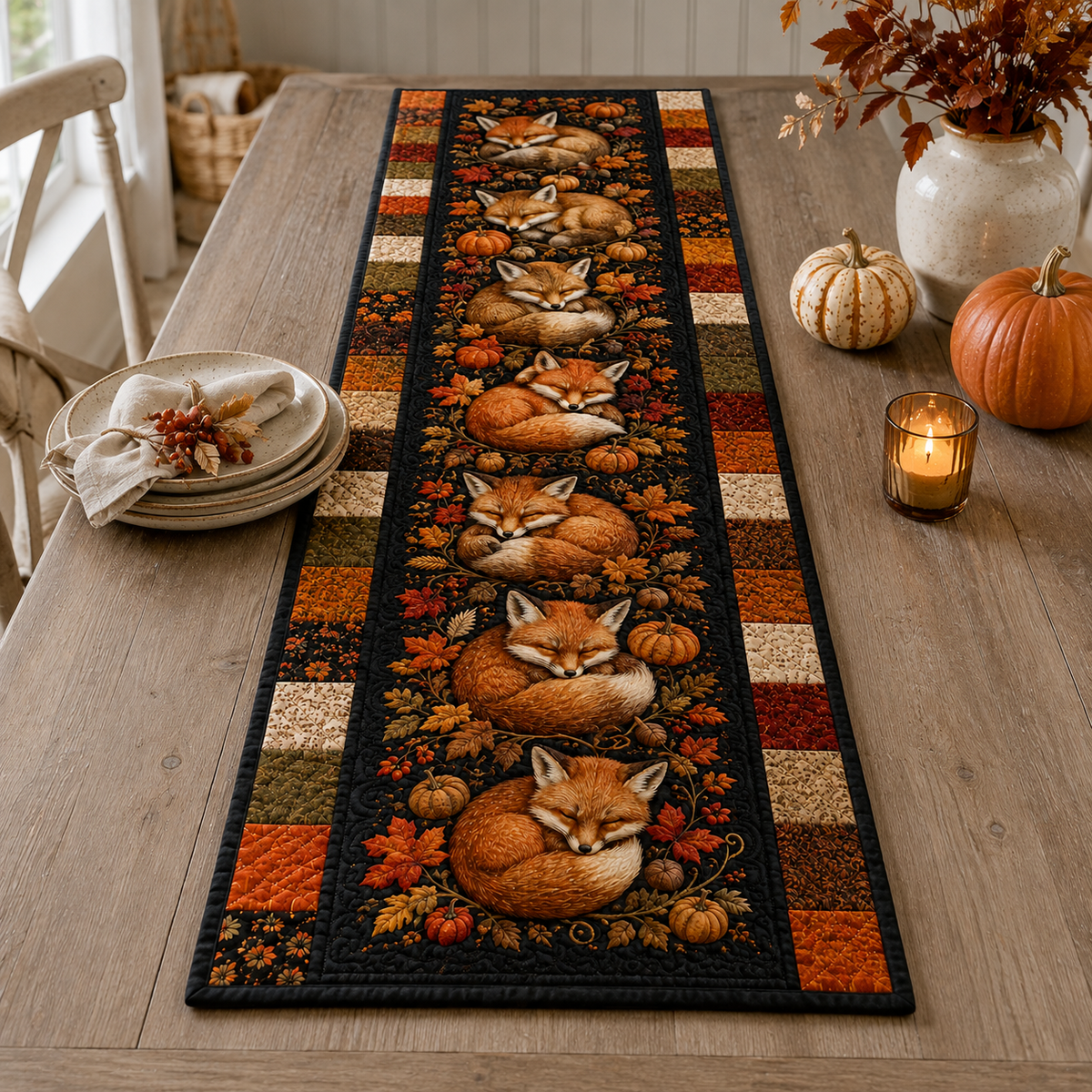 Sleeping Fox Autumn Quilted Table Runner, Woodland Fox & Pumpkin Fall Table Decor, Rustic Thanksgiving Kitchen Runner 2fd74a14-9599-419c-81a4-692c9645779f-Image-Aug-13-2026-03_42_41-PM-4-.png