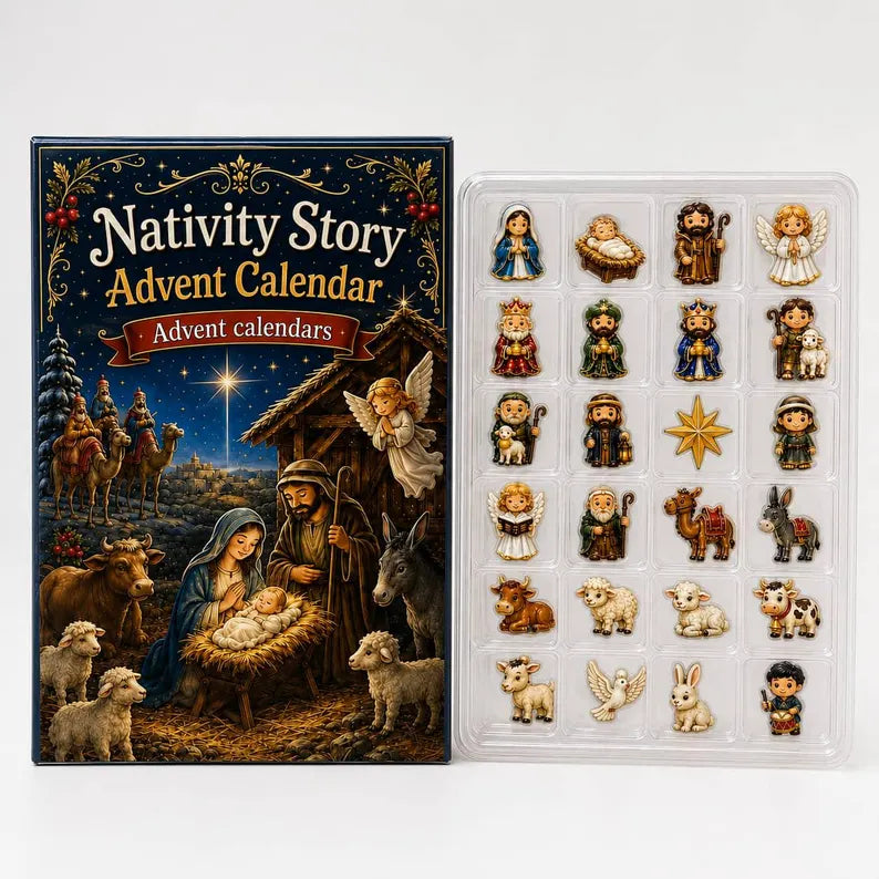 Nativity Story Advent Calendar: 20 Resin Charms Christmas Countdown Blind Box 2fe4aa84-06b0-40e4-a7a5-e05f9bd58e98-dbg-3-.webp