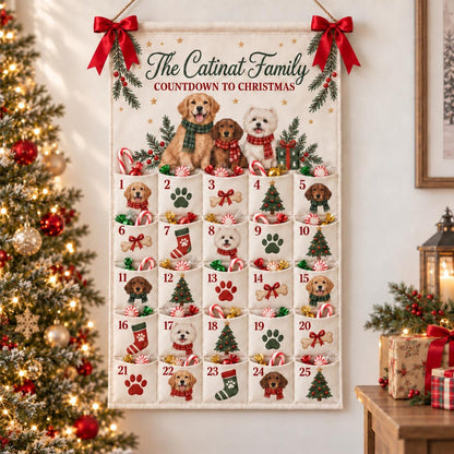 Personalized Dog Advent Calendar, 25 Pockets, Custom Family Name Wall Hanging (Reusable) 2fe7004e-51b1-4b4a-9991-179b7d1d317b-il_1588xN.8553502294_9oy8.jpg